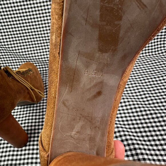 Jeffrey Campbell Everest Lita Platform Ultra High Boot Heel Gorpcore Size 9.5 - Picture 6 of 8